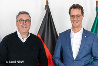 Andreas Hemsing (links) und Hendrik Wüst ( Foto: © Land NRW)